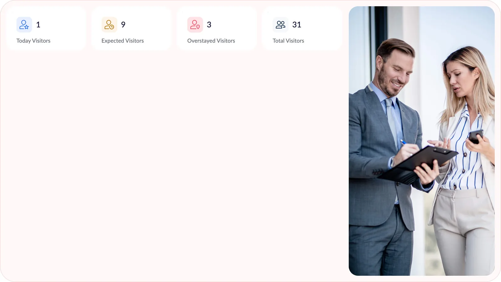 Visitor management system built on Zoho Creator